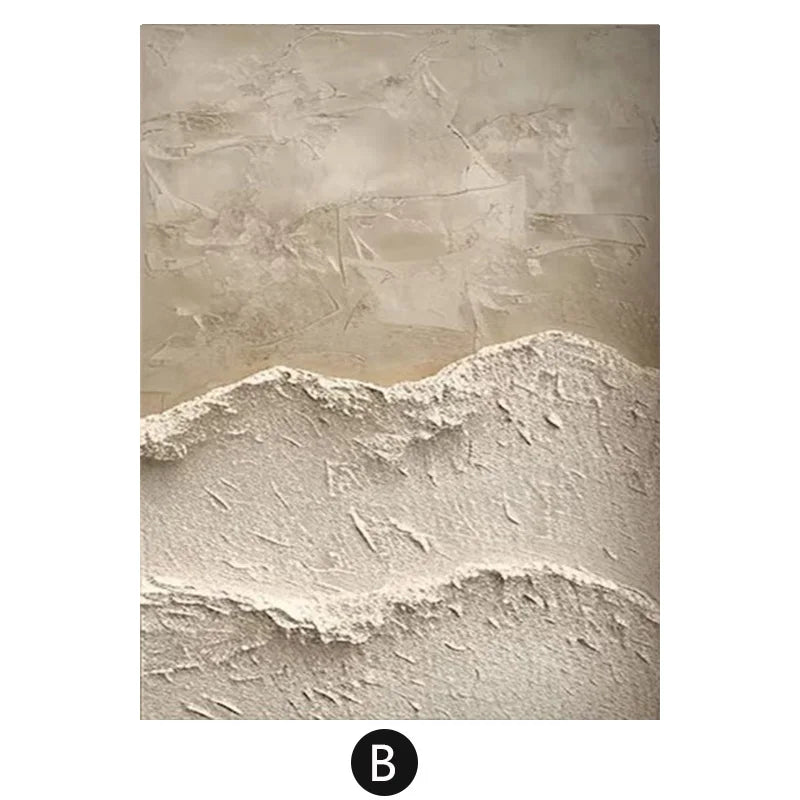 Wall Picture For Bedroom, Abstract With Heavy Texture canvas Painting, Palette Knife Canvas Art, Import Home Decor, No Framed