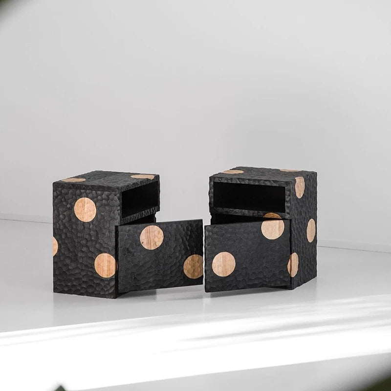 Decor Item Night Table Decorationaesthetic Storage Design Nightstand Organizer Tray Mesas De Noches Dormitorio Bedroom Furniture